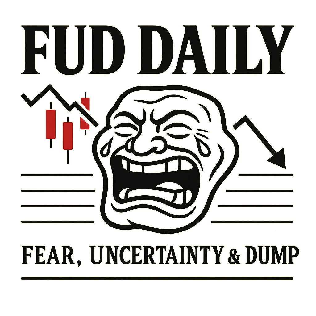 FUD DAILY – Fear, Uncertainty & Dump